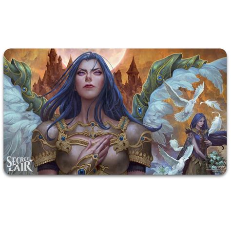 angel playmat mtg|More.